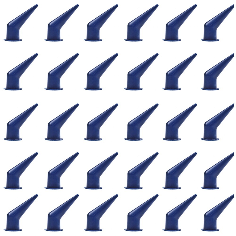 50 Pieces 45° Angle Nozzle for Bulk Caulk Tool, Cones Nozzles Caulking1222