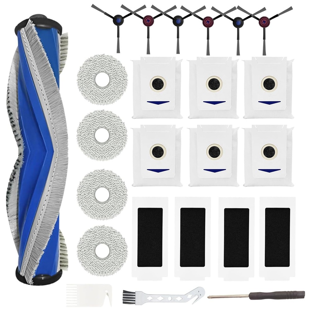 For  T30 PRO Omni / T30 OMNI Robot Vacuum Cleaner Main Side Brush1460