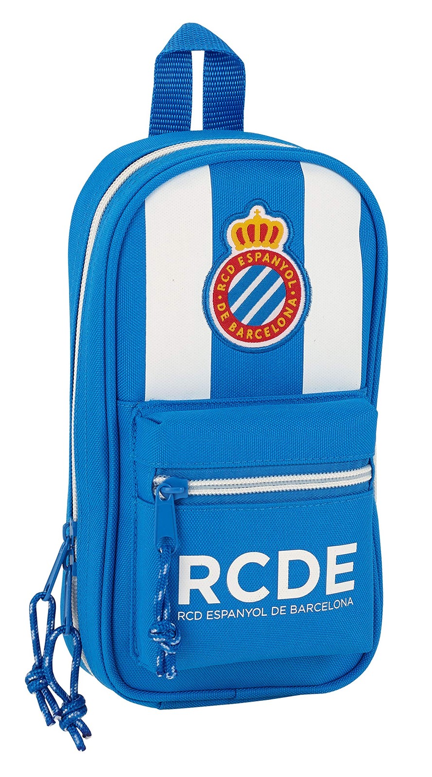 R.C.D. Espanyol Official 4 Section Bag Blue / White