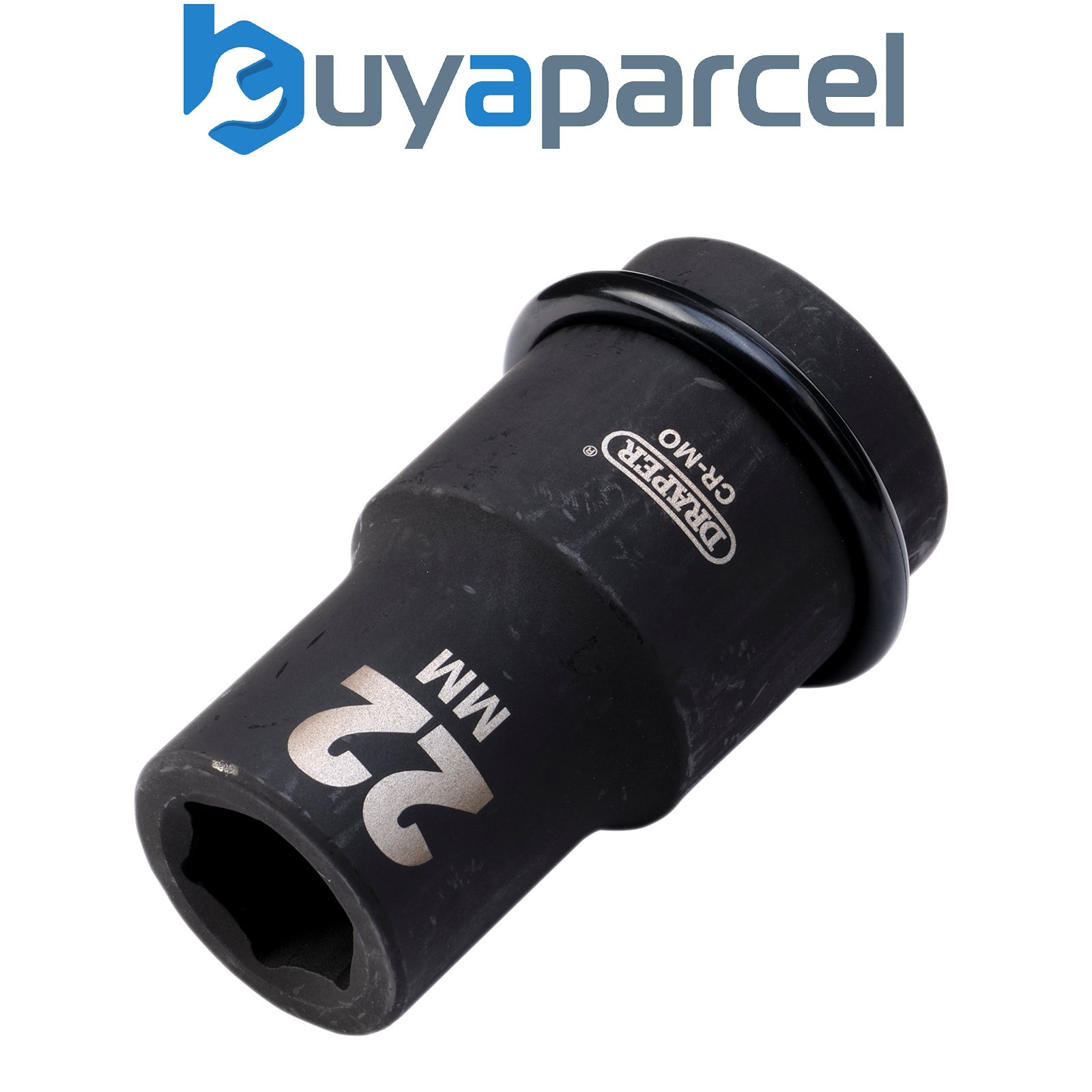 Draper 05137 Draper HI-TORQ 6 Point Deep Impact Socket, 1" Sq. Dr., 22mm