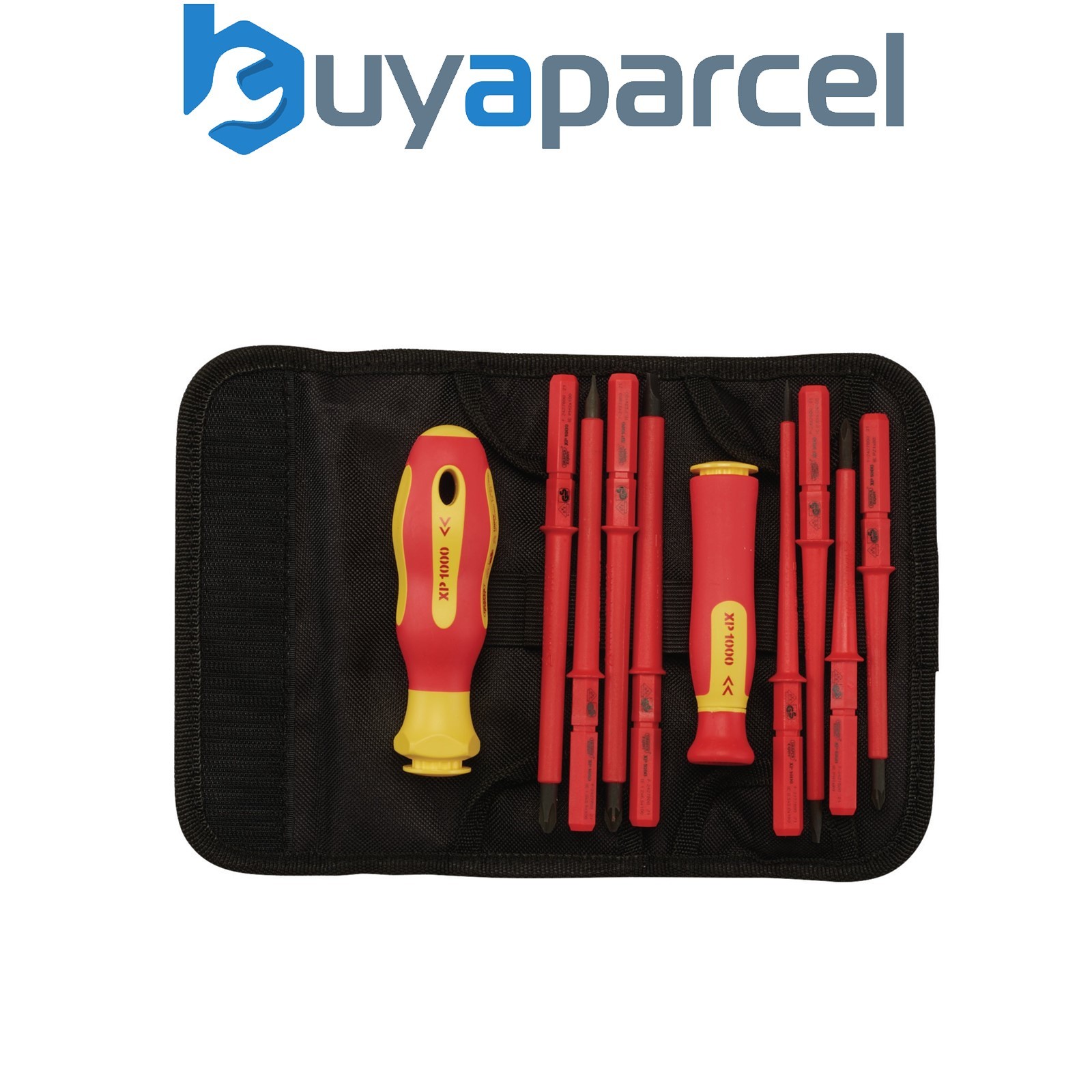 Draper 05721 XP1000 VDE Interchangeable Blade Screwdriver Set (10 Piece)