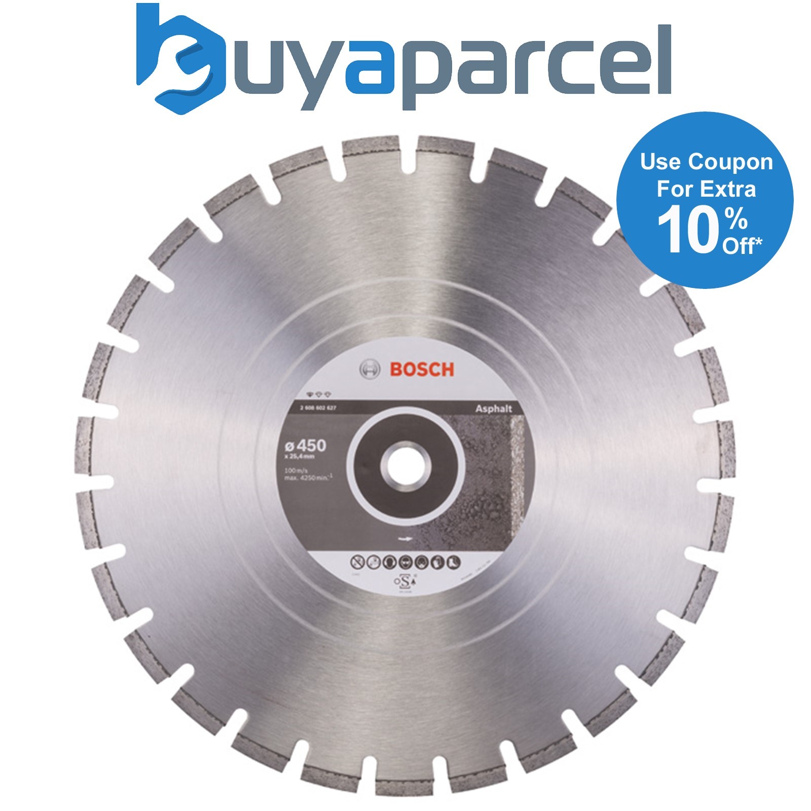Bosch Diamond cutting discs Standard for Asphalt diamond cutting disc 2608602627
