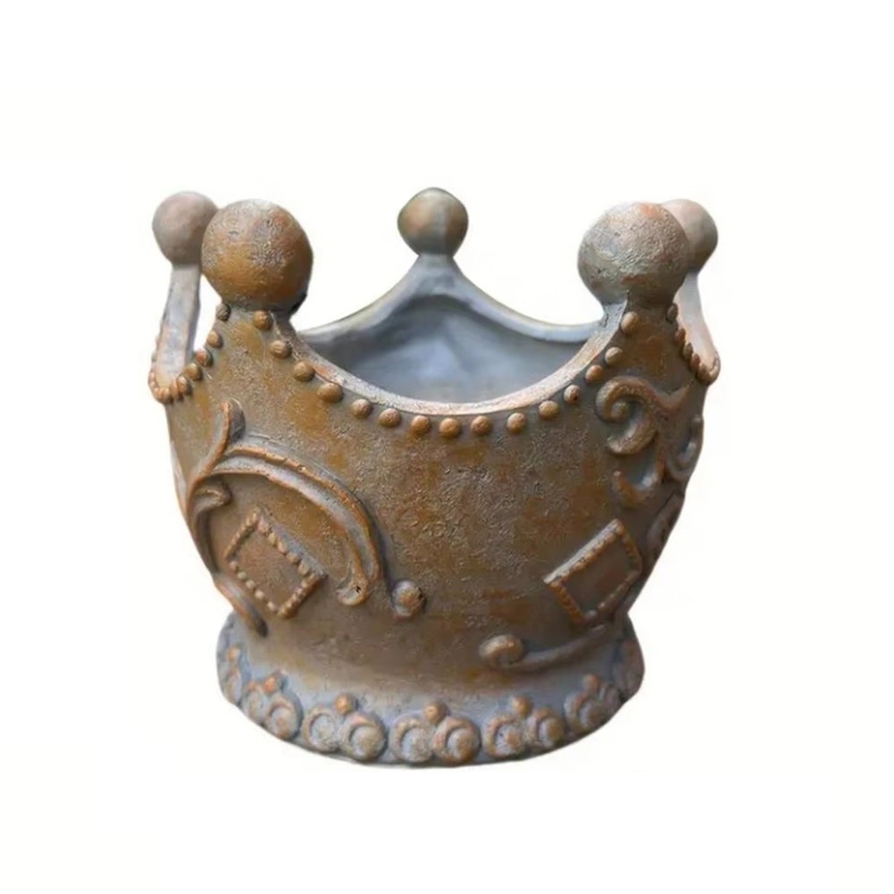 3X(Resin Planter Retro Garden Pot Flower Pot Decorative Planter for Home5081