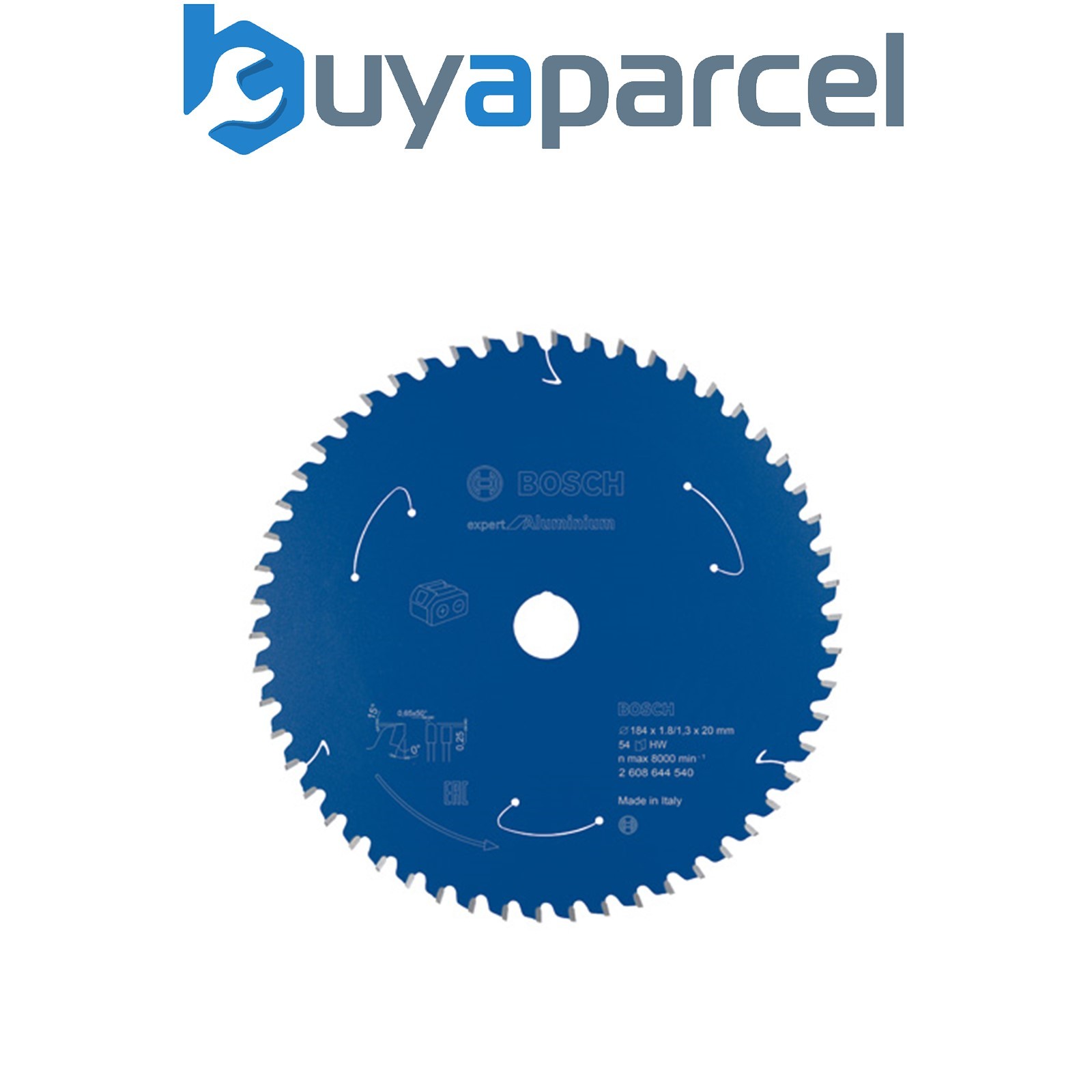 Bosch Expert for Aluminium Circular Saw Blade 184x1.8/1.3x20 T54 2608644540