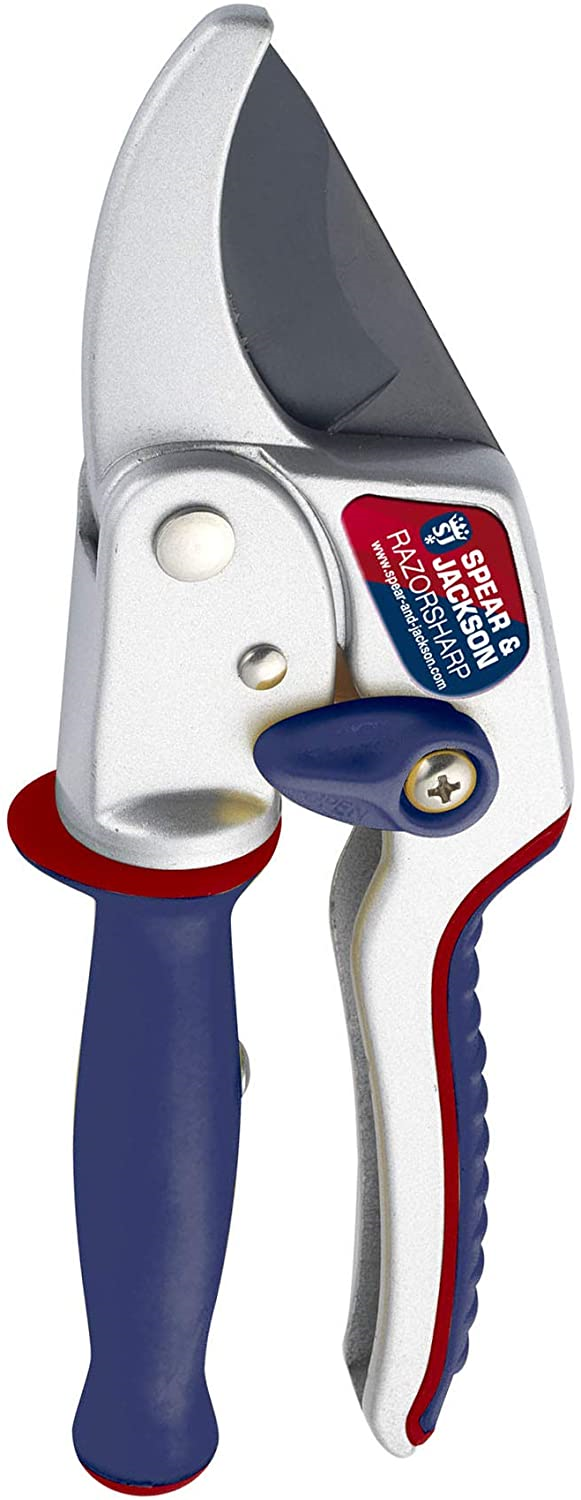 Spear & Jackson Razorsharp Ratchet Twist Anvil Secateur