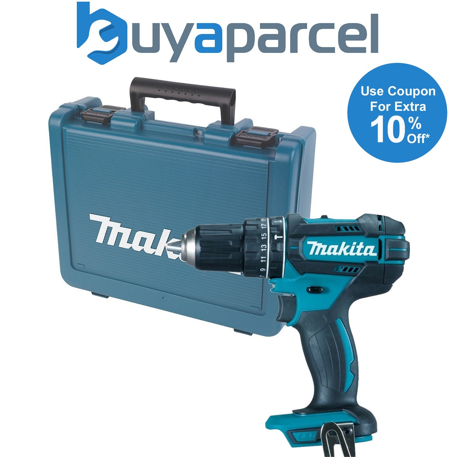 Makita DHP482Z 18v LXT 2 Speed Cordless Combi Drill Bare Unit RP DHP456 & Case