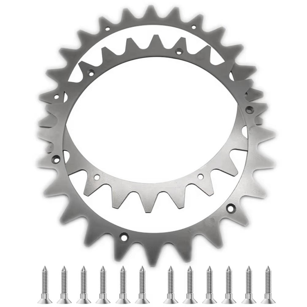 3X(225MM Lawnmower Traction Wheel Non-Slip Nails for Landroid L Models7347