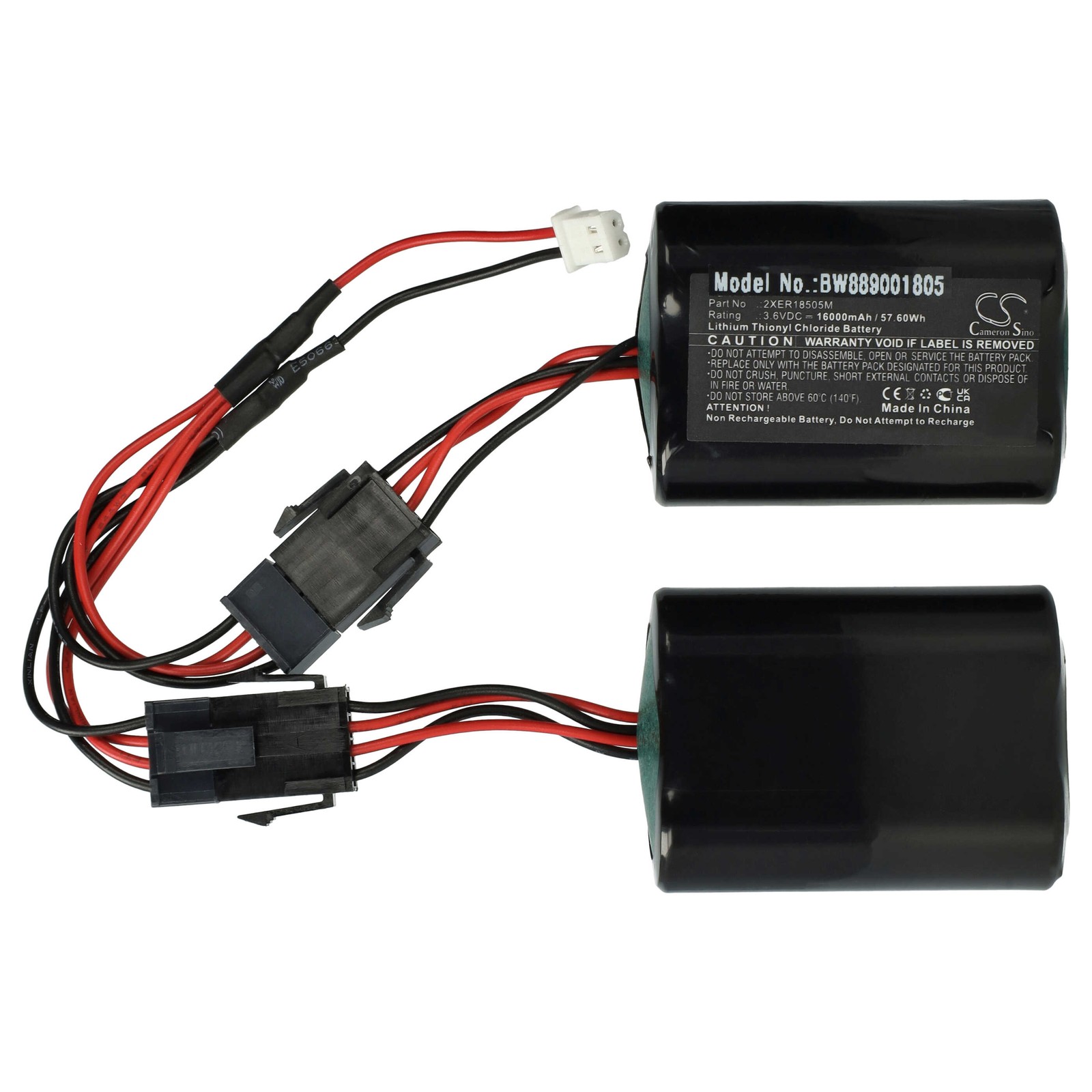 Battery for Tyco Burg Siren PG9901 Wireless Indoor Siren Res Fire 16000mAh