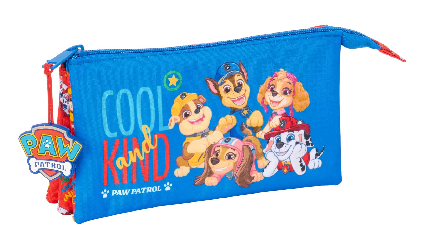 PAW Patrol Cool – Triple Pencil Case, Children's Pencil Case, Ideal for School A