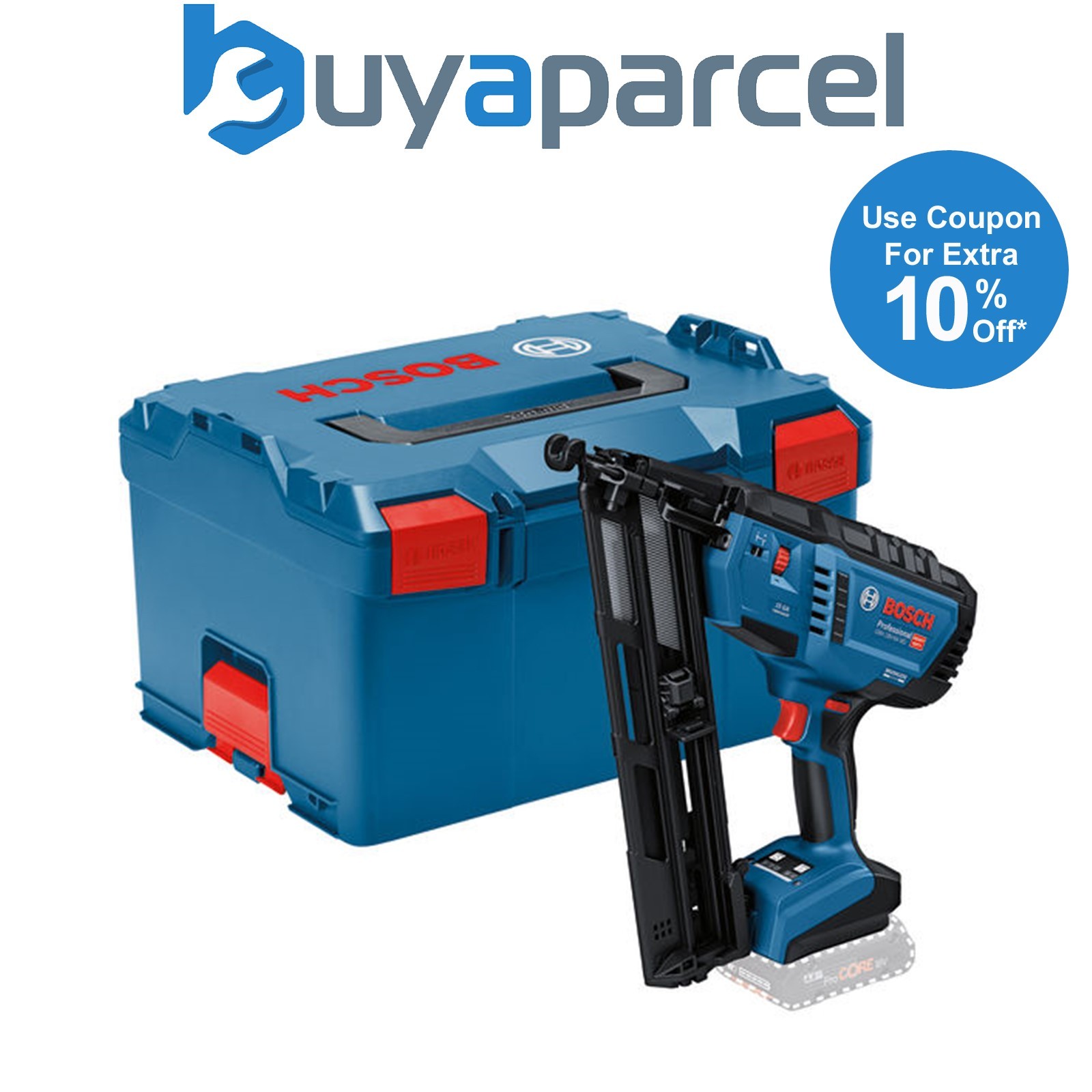 Bosch PRO Cordless Wood Nailer GNH 18V-64 MD L-Boxx 238 0601482201