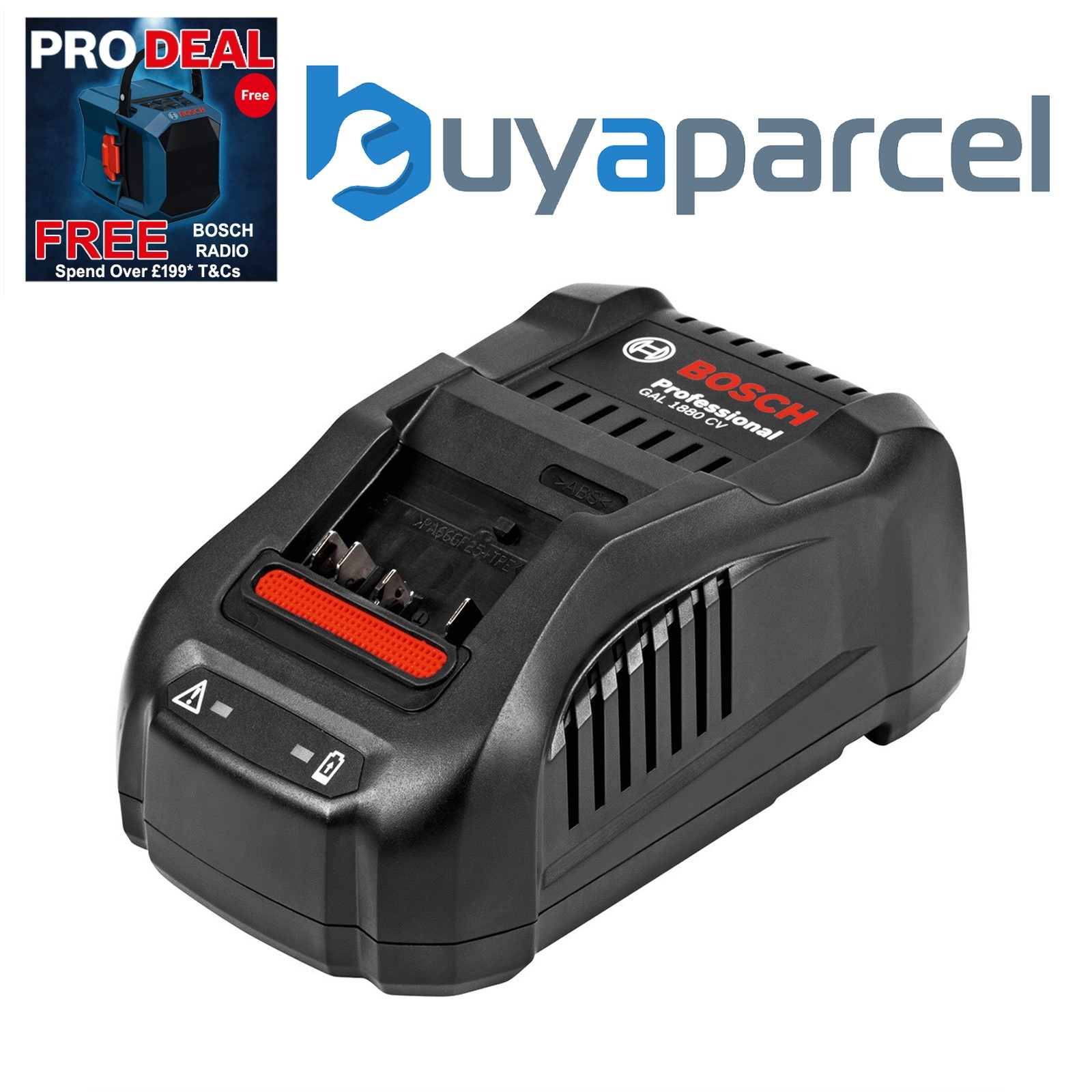 Bosch 18v Fast Battery Charger GAL1880CV - 25 Minute Quick Charger RP AL1860CV
