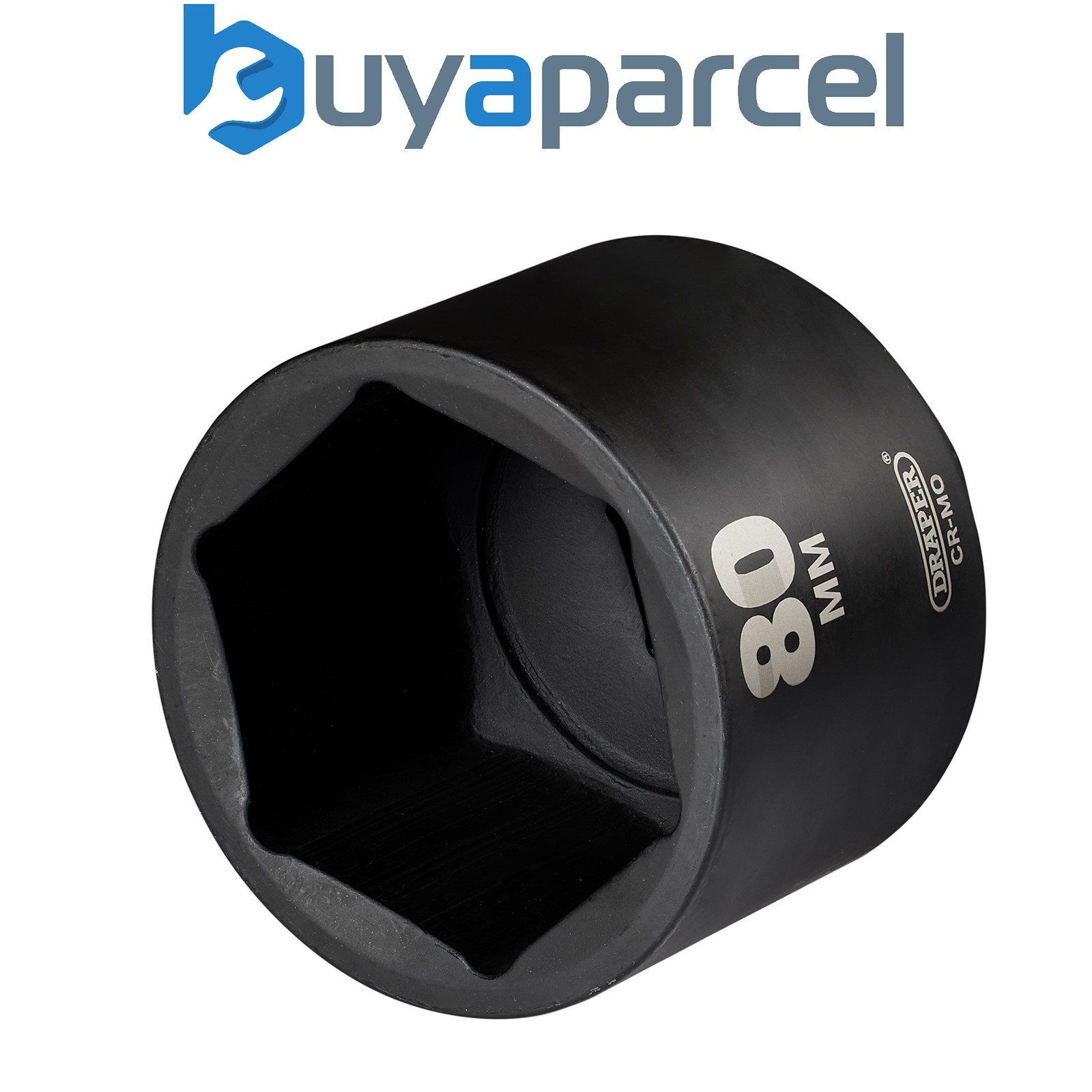 Draper 08525 Draper HI-TORQ Deep Impact Socket, 1" Sq. Dr., 80mm