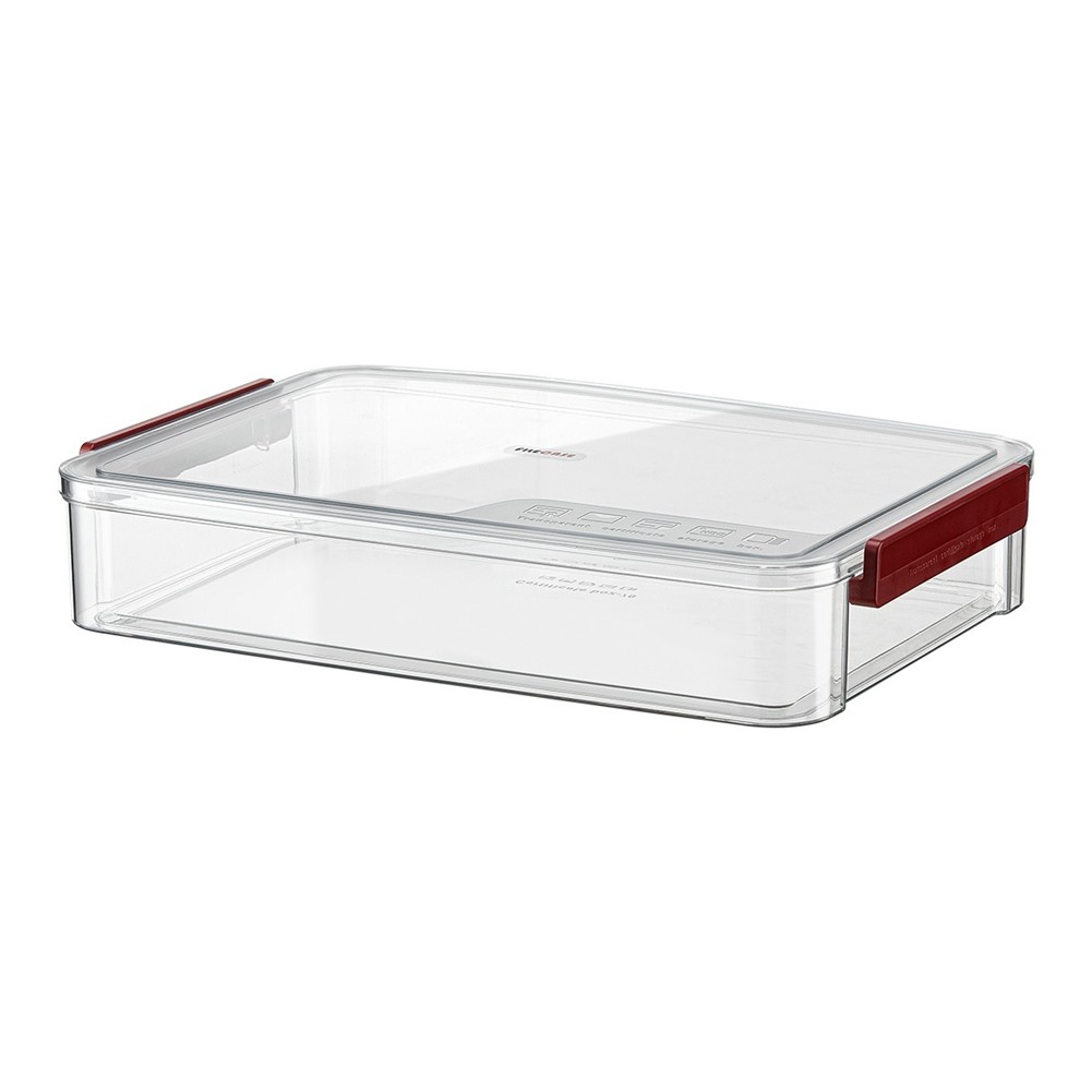 A4 Transparent Storage Box Portable Plastic Document Stationery Jewelry3752