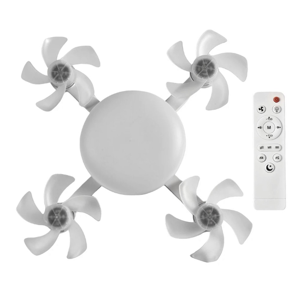 E27 LED 60W Ceiling Light Drone Shaped Fan Light Remote Control Dimmer1340