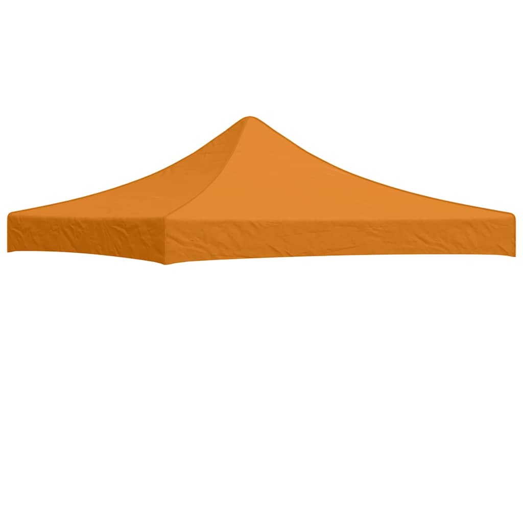 Party Tent Roof Orange 270 g/m² Replacement Canopy Gazebo Top Cover vidaXL