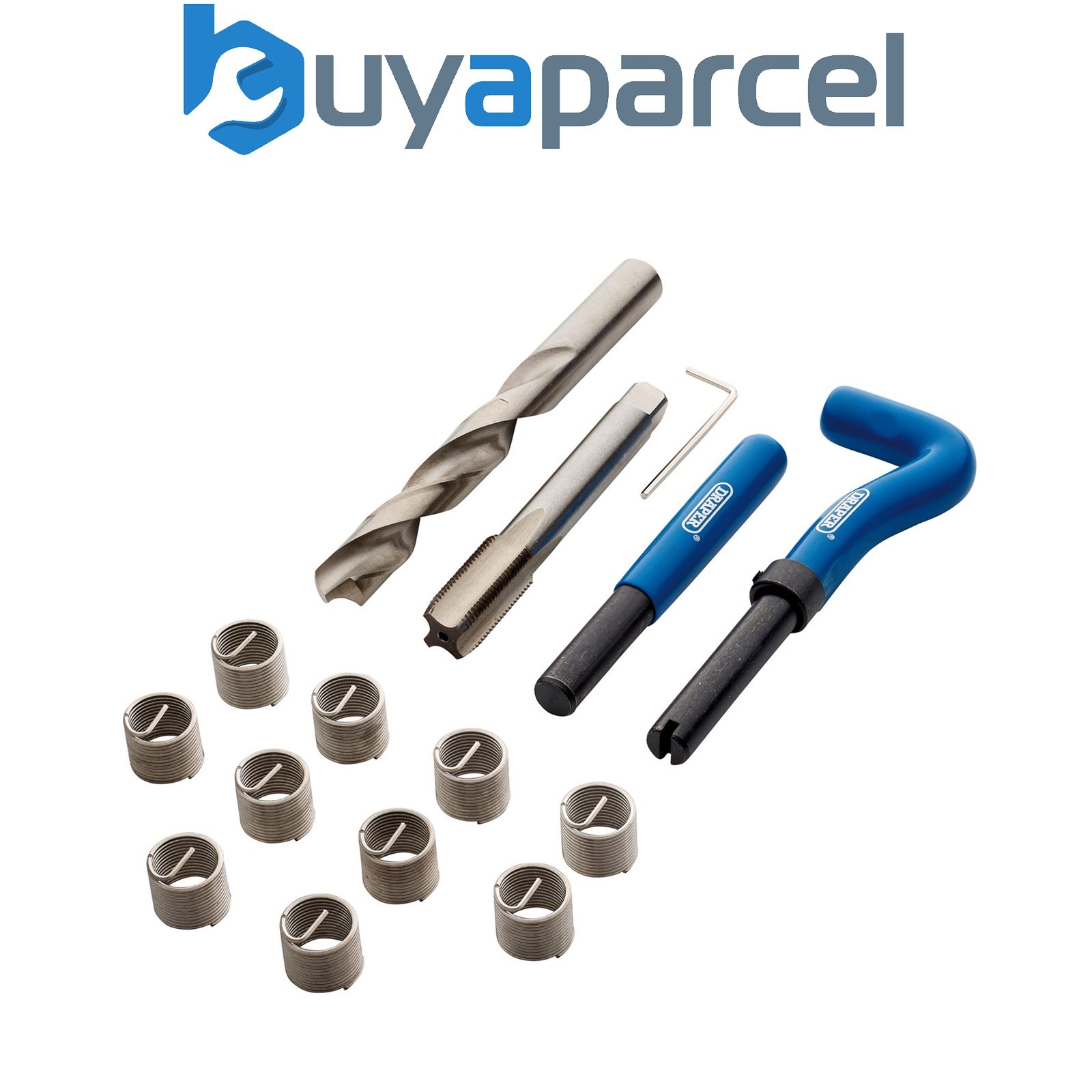 Draper 03711 Metric Thread Repair Kit, M14 x 1.25 (15 Piece)