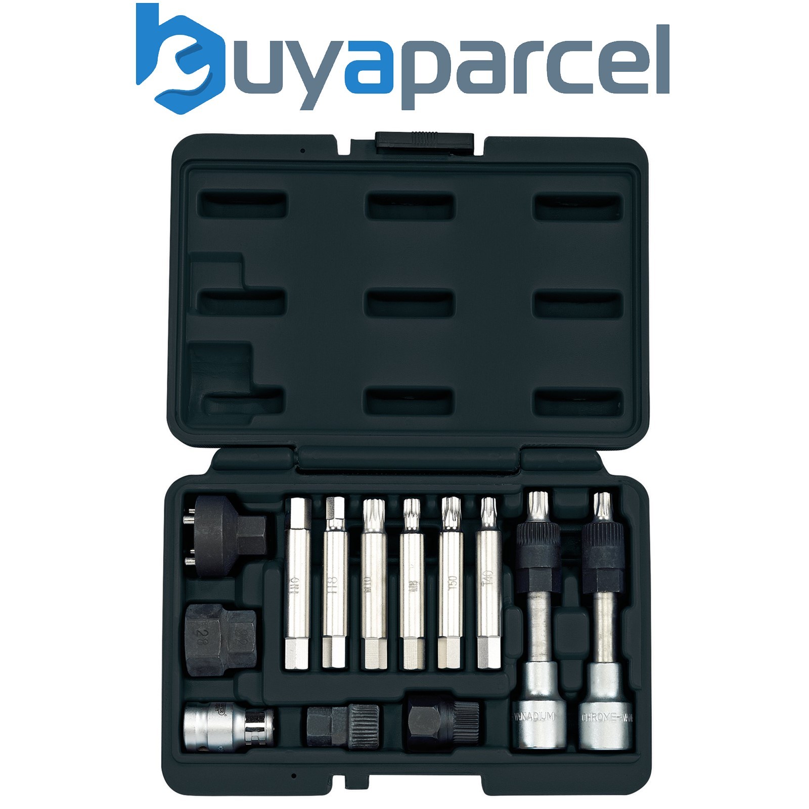 Draper 31913 Draper Expert Alternator Pulley Tool Kit (13 Piece)