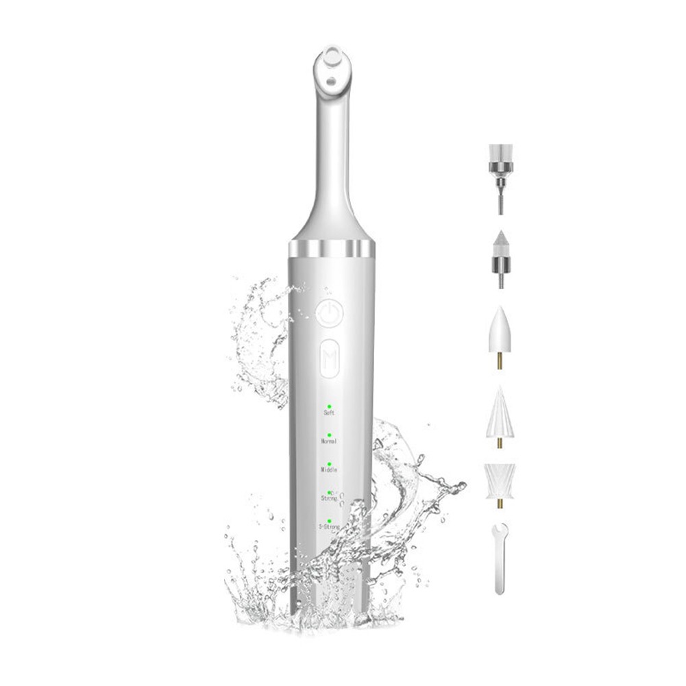 Teeth Polisher with 5 Brush Heads 5 Speed Modes and LED Light IPX6 Tooth2426