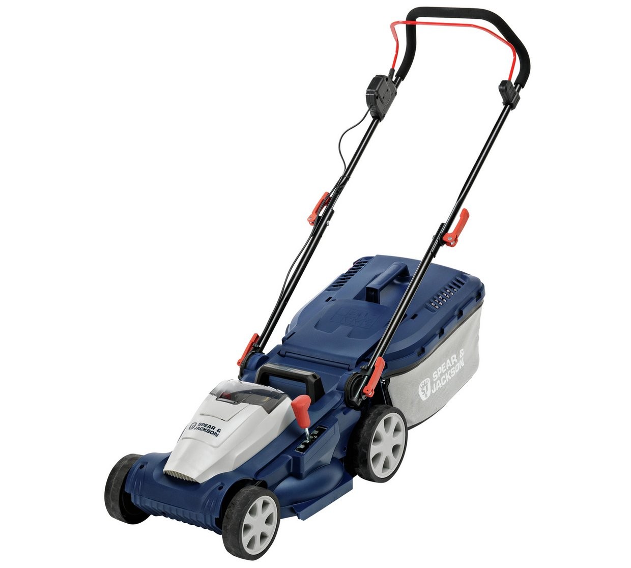 Spear & Jackson 34cm Cordless Lawnmower - 24V - S2434CR - No Battery & Charger