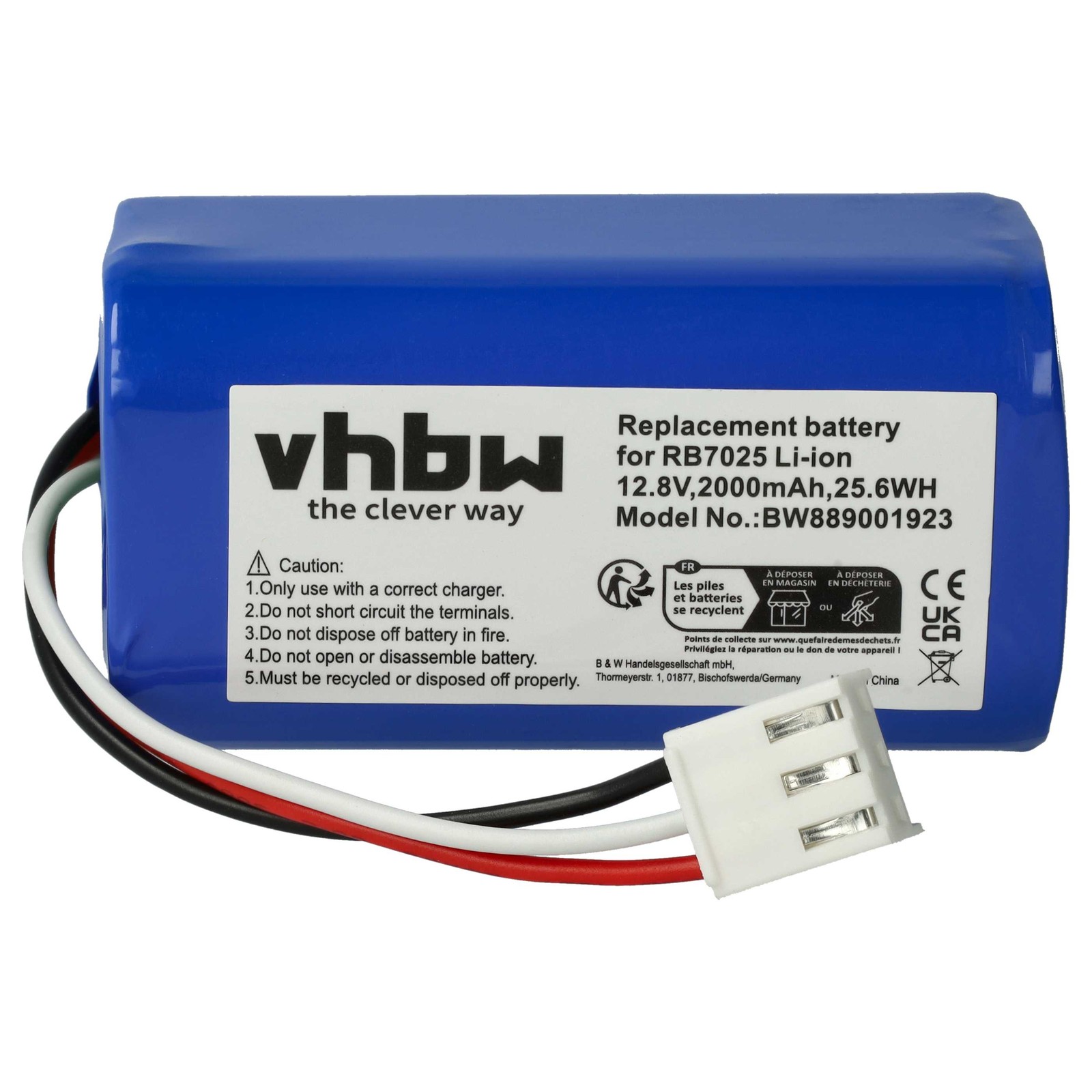 Battery for Philips FC 8710 Smartpro FC 8603 FC 8700 FC 8705 2000mAh 12.8V