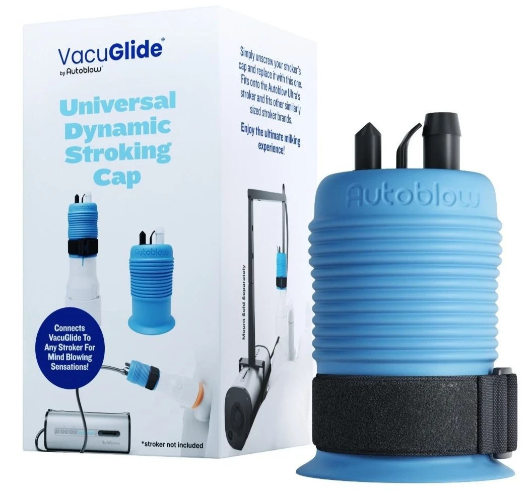 Autoblow VacuGlide Universal Dynamic Stroking Cap Male Masturbator Adapter