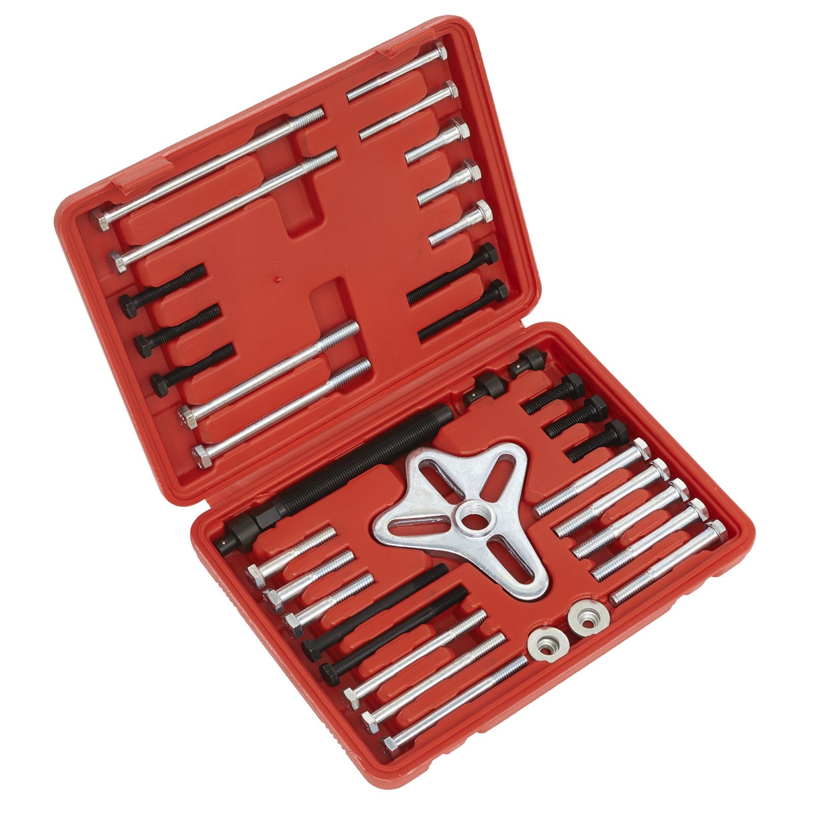 Sealey Harmonic Balancer Puller Set 46 Piece Multi Purpose Puller Set with Case