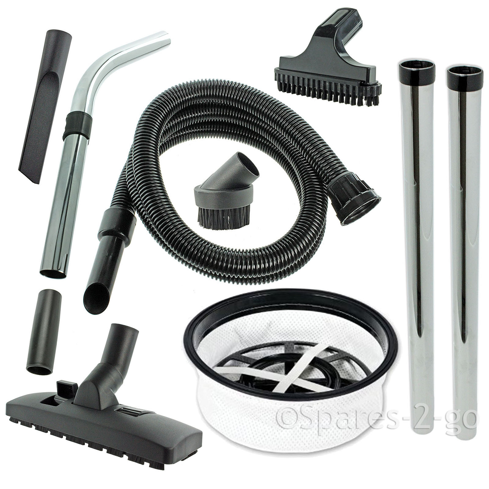 2.5m Hose Tools Rods Kit for Numatic NUVAC NNV200 VNR200 VNP180 NVH370 Vacuum
