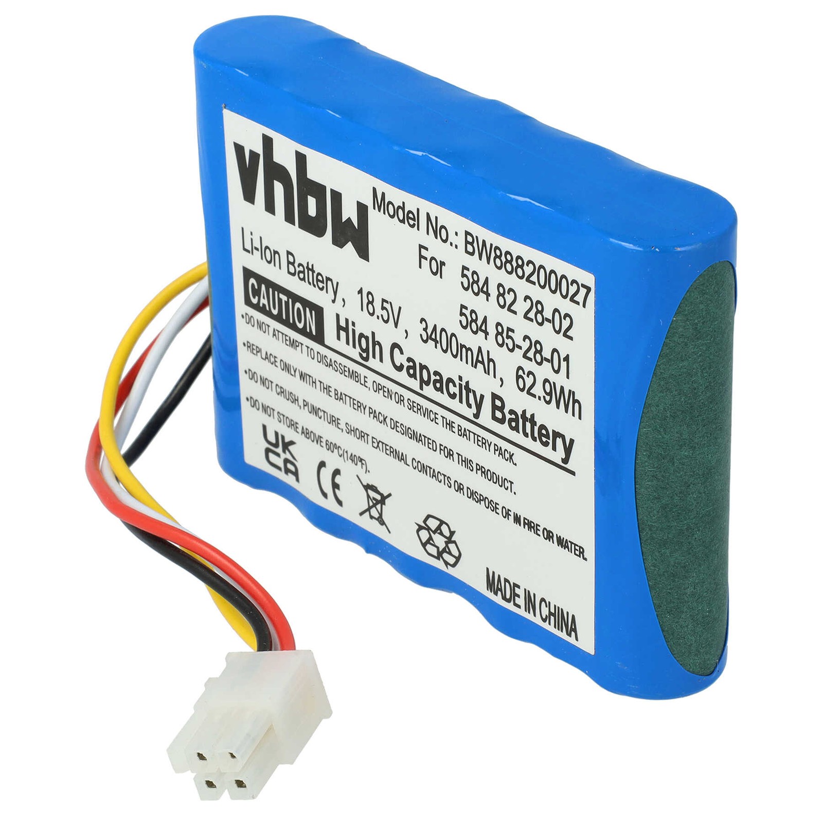 Battery for Gardena Smart Sileno free 1500 Smart Sileno free 600 3400mAh 18.5V