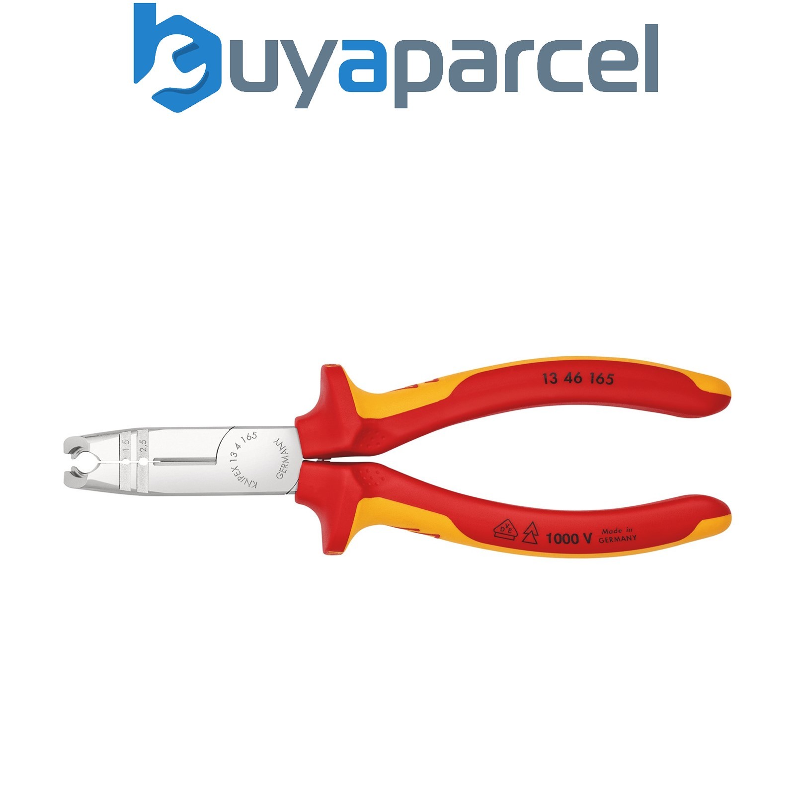 Draper 14738 KNIPEX 13 46 165 SB VDE Stripping Pliers, 165mm