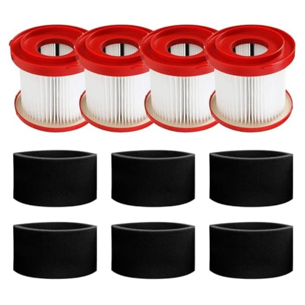 4pcs 49-90-1900 Filters and 6pcs 49-90-2015 Sponge Filters for Wet Dry7661