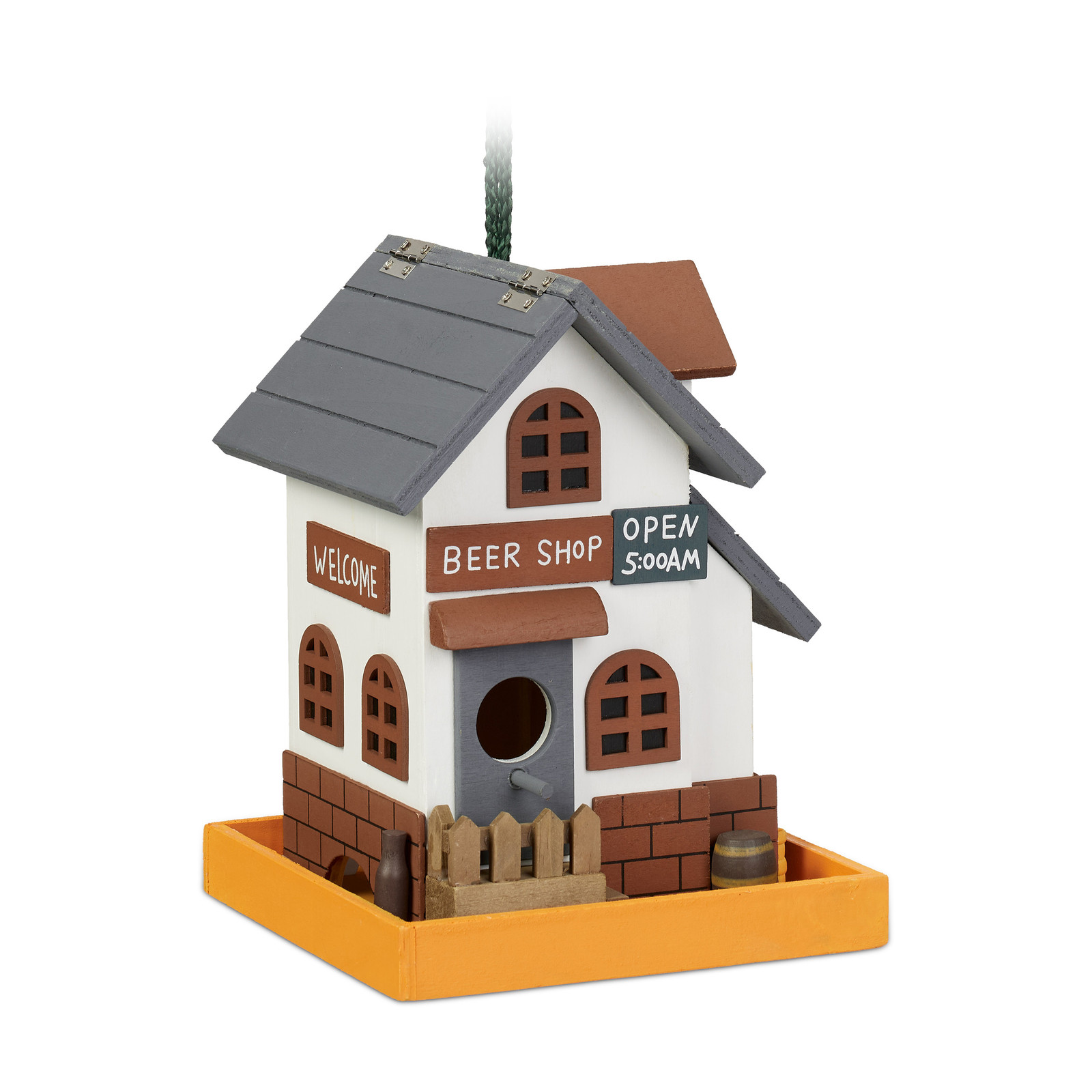 Decorative bird house Colourful Aviary 0.7 kg Decorative Bird Feeder