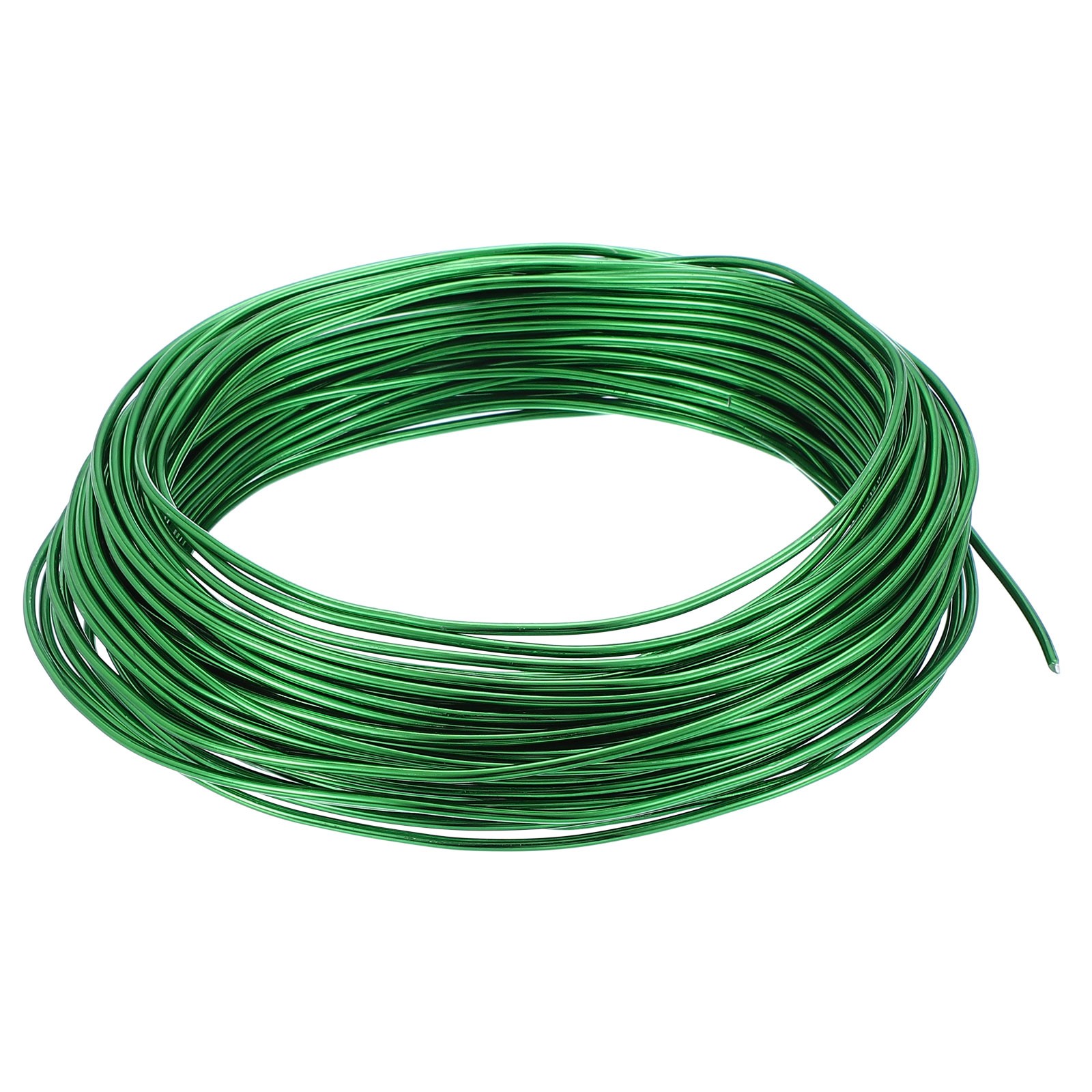 1Roll 2.5mm Bonsai Training Wires Anodized Aluminum Floral Stems Wires Green