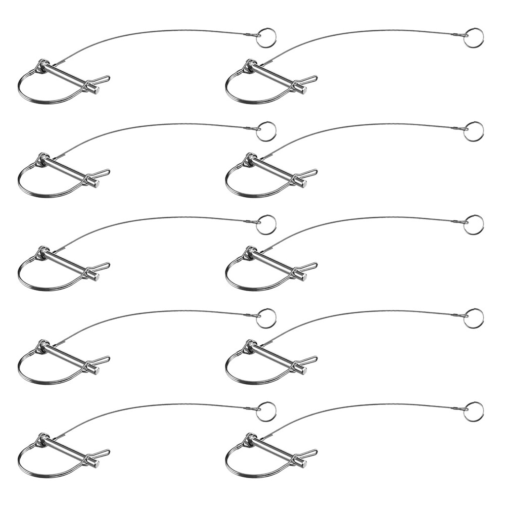 Trailer Coupler Pin 5/16-Inch Diameter x 2-3/4-Inch Long Trailer Pins with7806