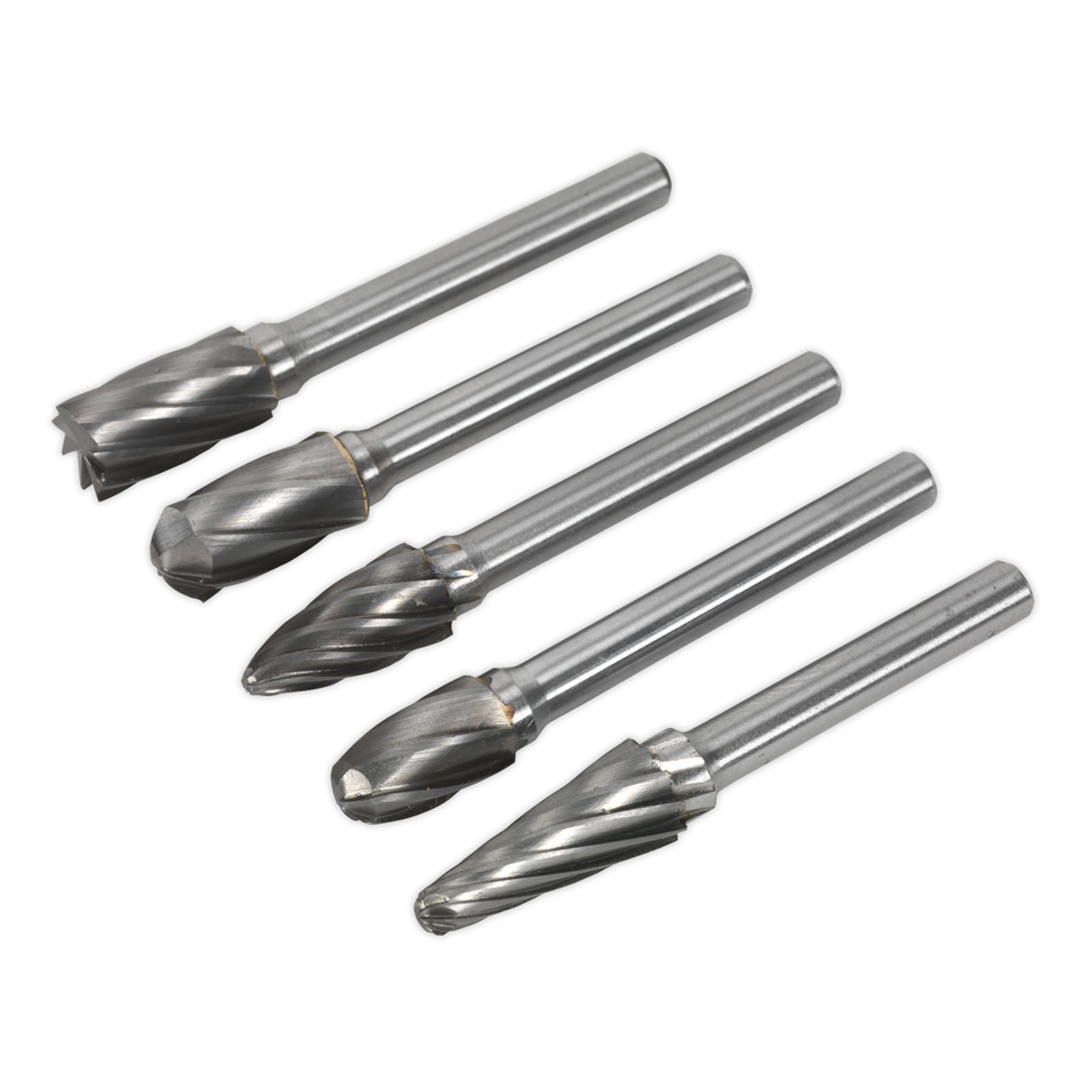 Sealey Rotary Burr Set 5pc Ripper/Coarse - Part No. SDBCK5