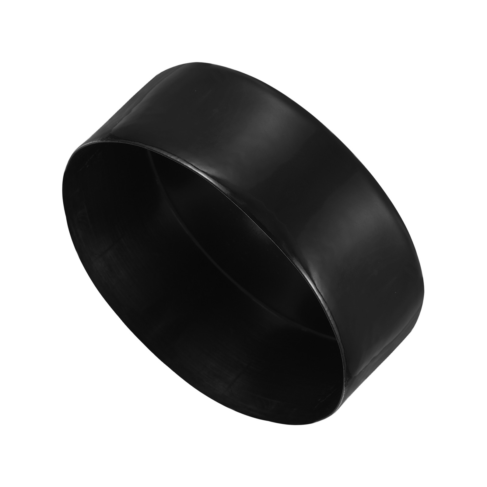 4pcs Rubber End Caps 150mm End Cap Screw Thread Protectors Black