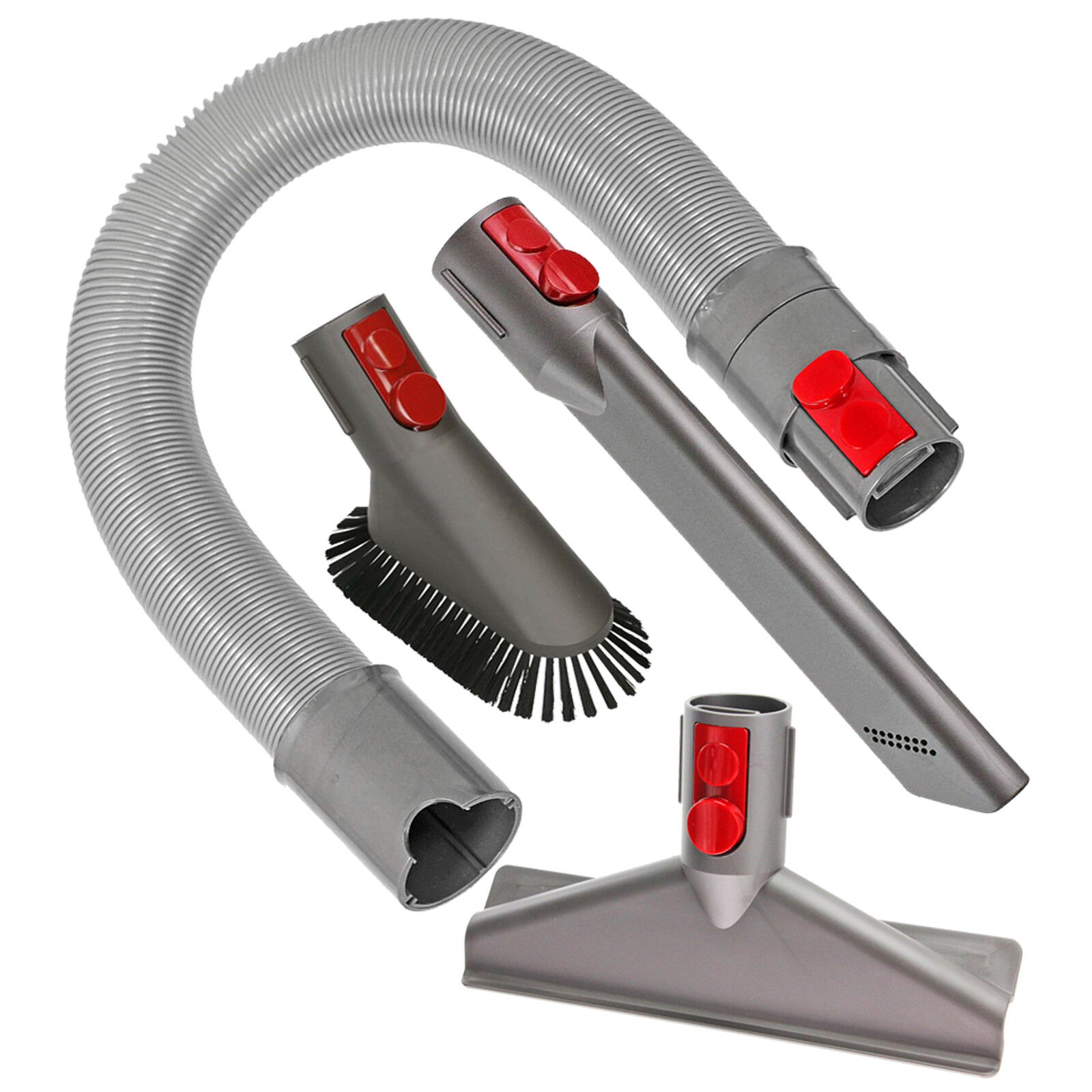 Tool Kit for DYSON V10 SV12 Vacuum Hose + Crevice Dusting Brush Mattress