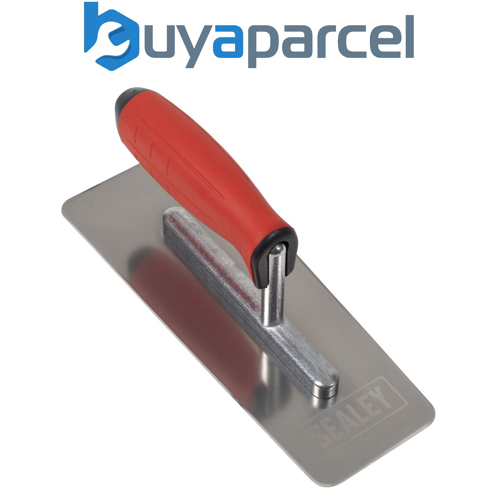 Sealey T8012 Stainless Steel Venetian Trowel with Rubber Handle 240mm