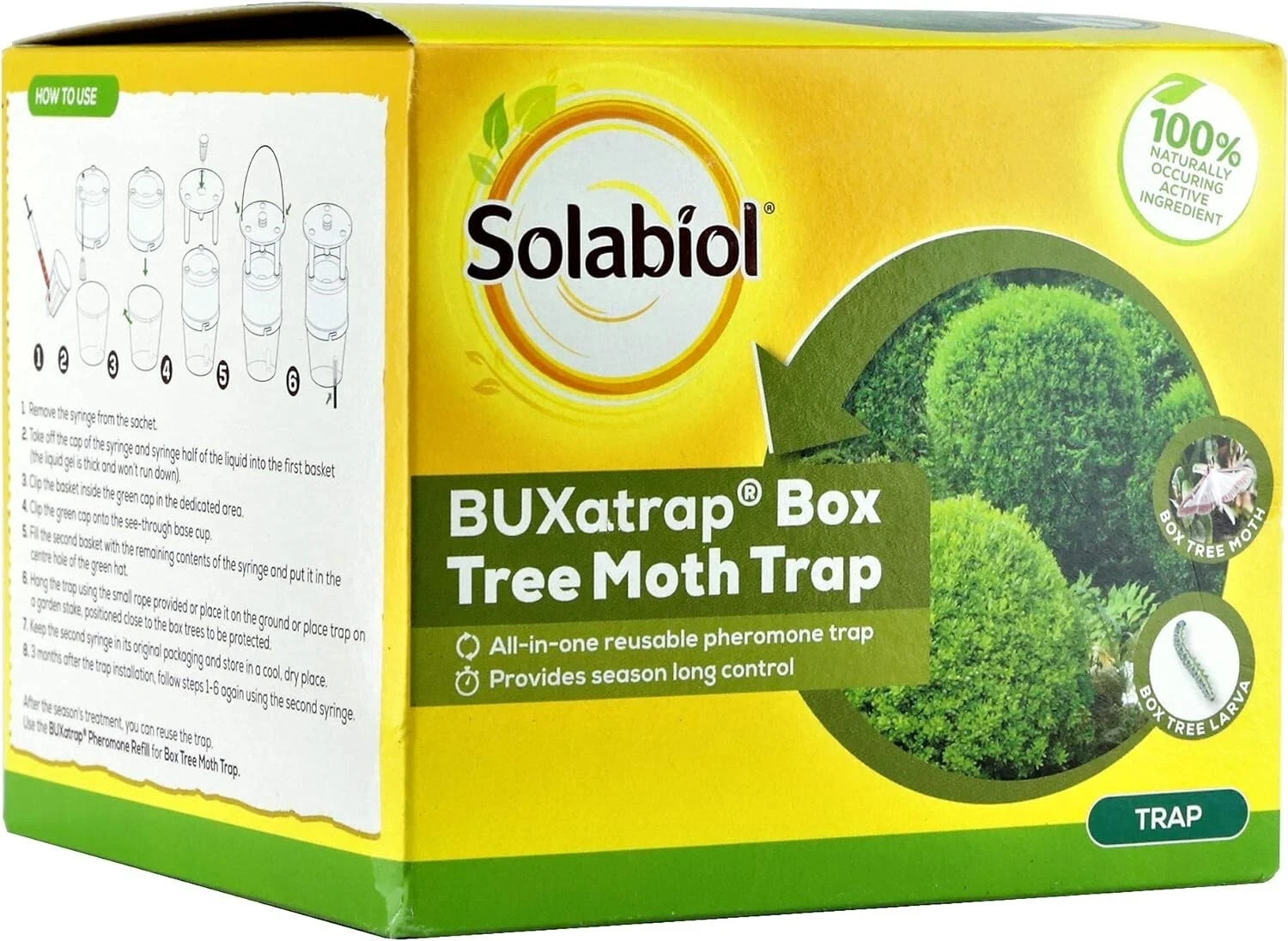 Box Tree Moth Trap Pest Control Glue-Free Protect Buxus From Moth Tree Reusable
