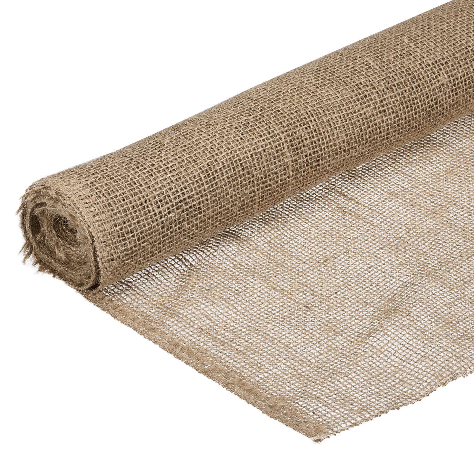 Burlap Fabric Roll 1.1 Yards x 5 Yards Natural Jute Burlap Roll