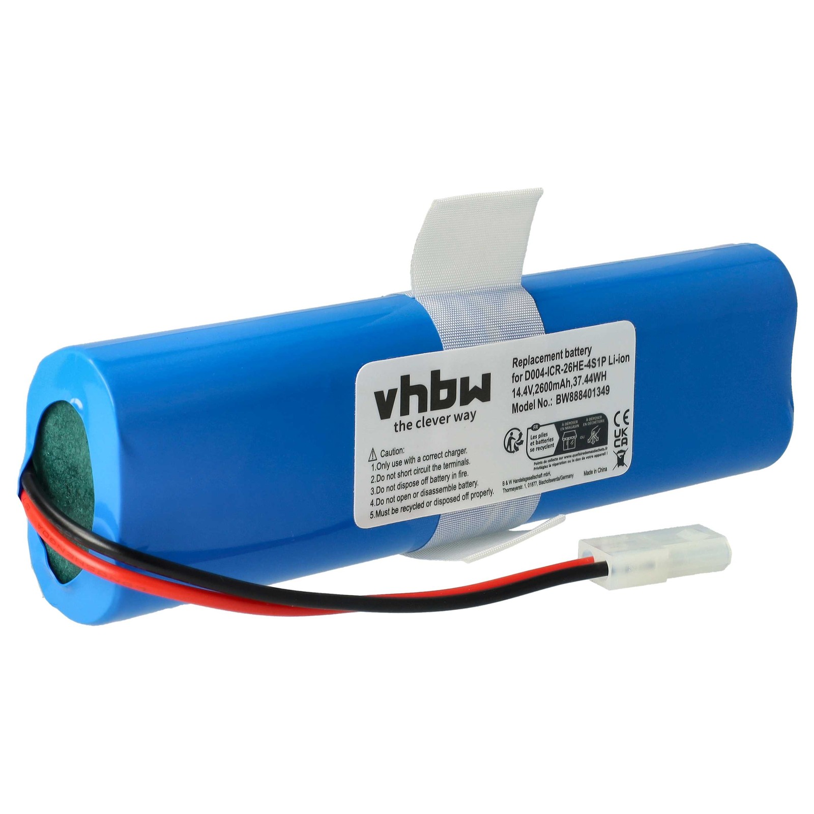 Battery for Rowenta X-plorer SERIE 75 75S+ 75S 75 SERIE 95 2600mAh 14.4V