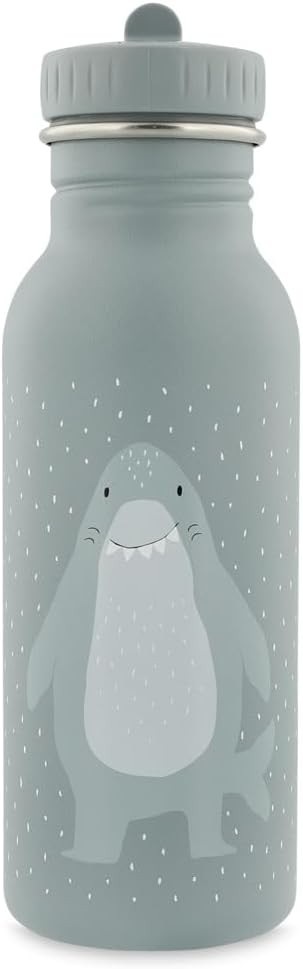 Trixie Drinking Bottle - Mr. Shark - 500ml Stainless Steel Water Bottle for Kid