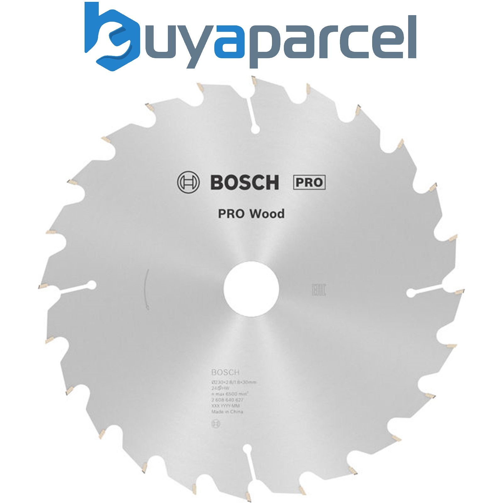 Bosch PRO Wood Circular Saw Blade 230 x 2.8 x 30 mm T24 2608640627