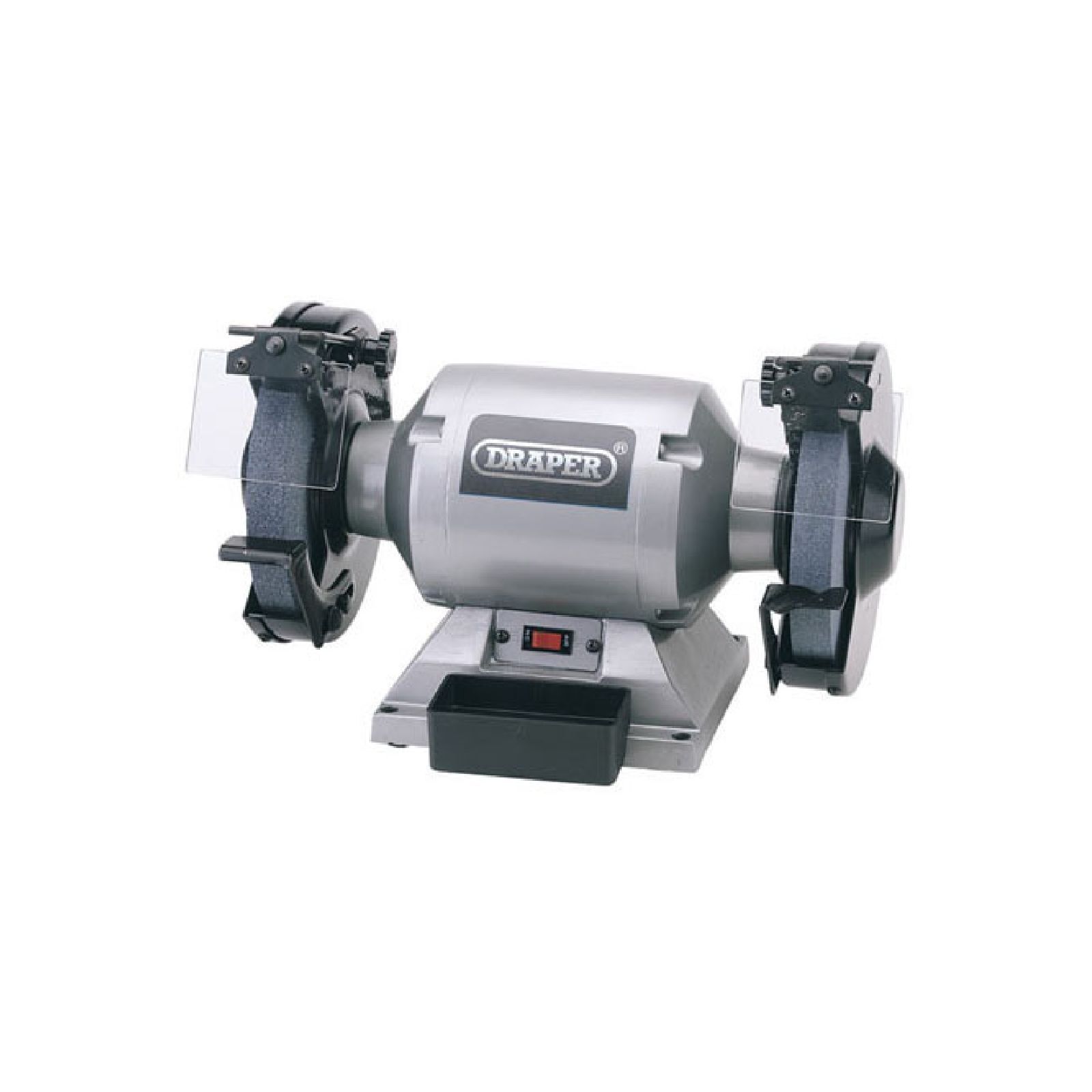 Draper 1x 230V 200mm Heavy Duty Bench Grinder Professional Tool 29621