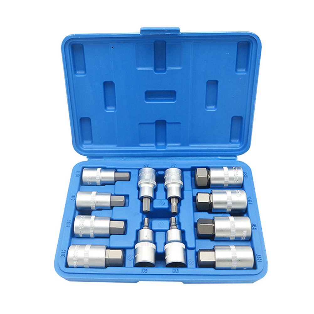 12-Piece Hexagon Screwdriver Sleeve Set Hexagon Screwdriver Screwdriver7788