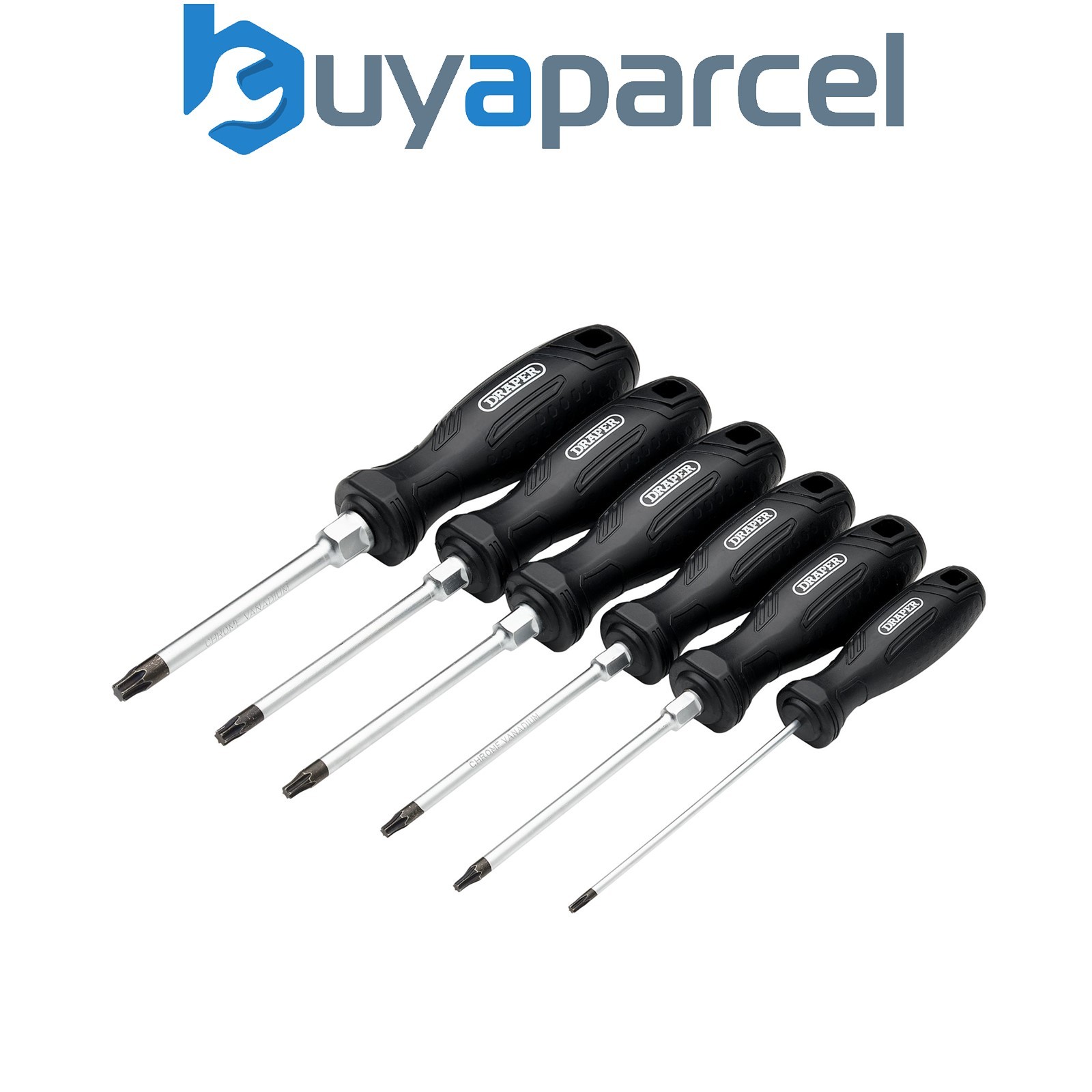 Draper 13585 Draper TX-STAR Hard Grip Screwdriver Set (6 Piece)