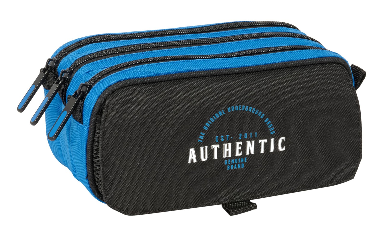 BLACKFIT8 UNDERGROUND - Triple Big Pencil Case, Children's Pencil Case, Child, I
