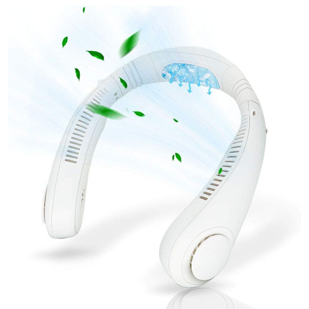 Personal Neck Fan Portable Cooler Fan Hands Bladeless Fan 4000 MAn2007