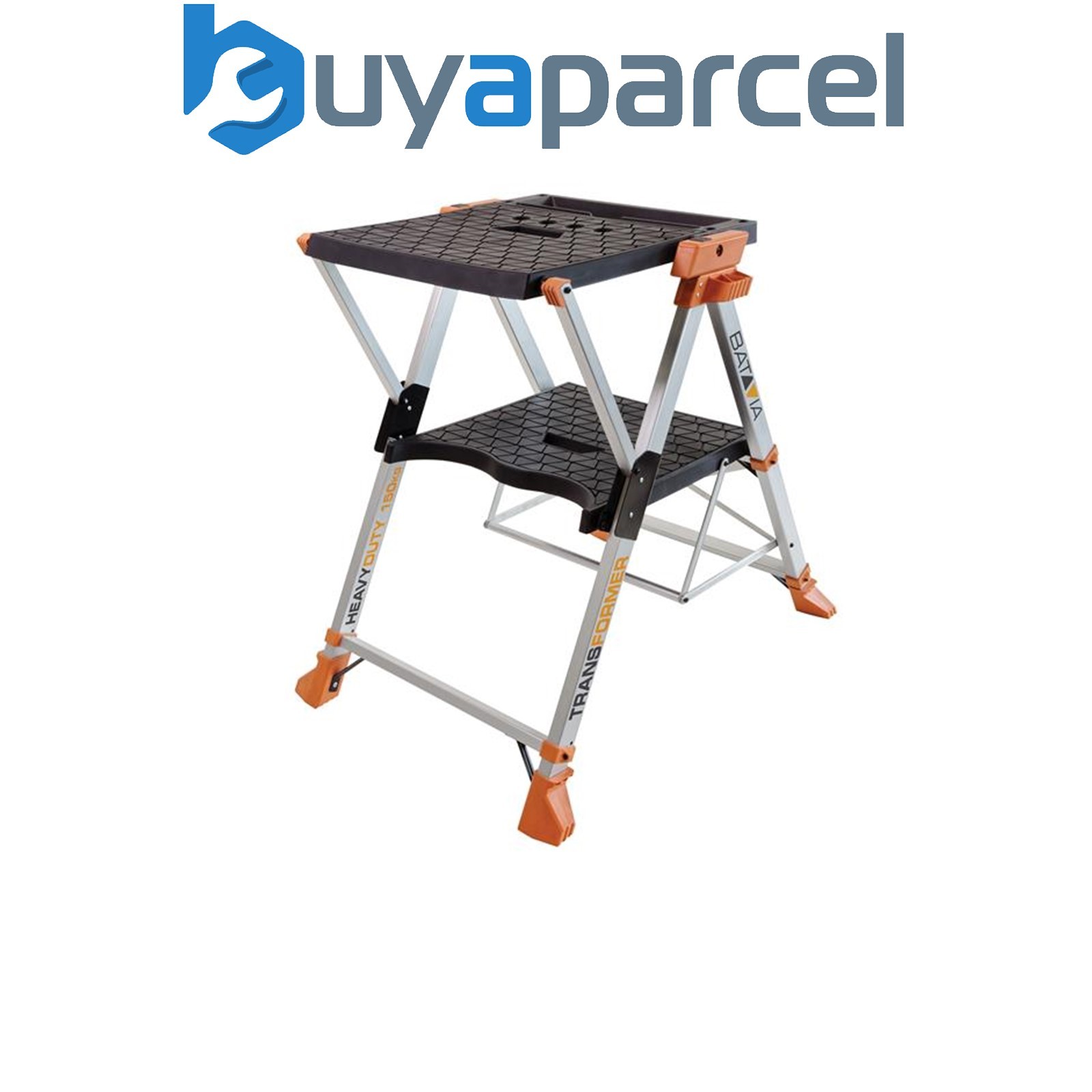 Batavia 7062245 Transformer Multi Function Work Bench Stand Trestle Step Ladder