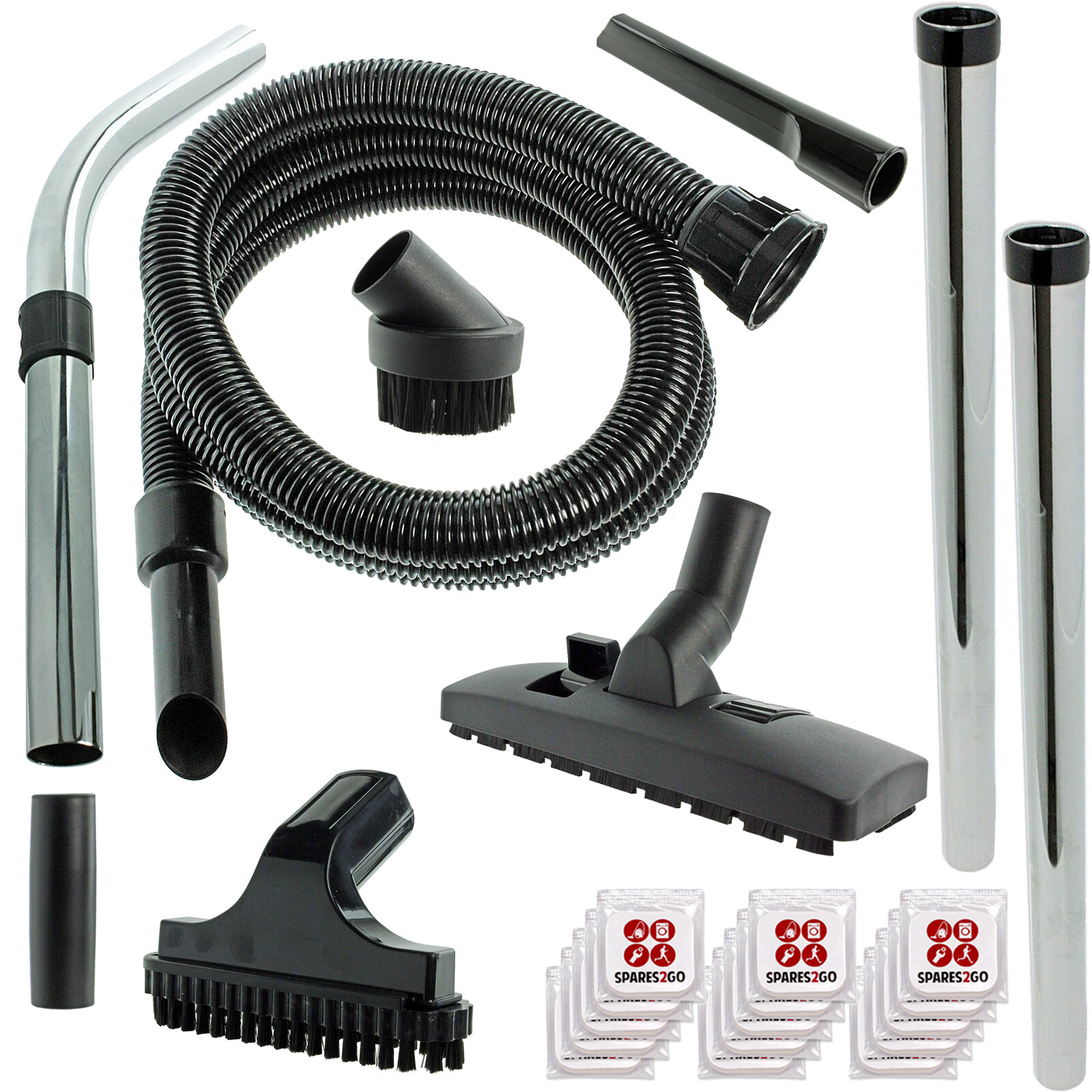 Spare Parts Tool Kit Hose 2.5m For NUMATIC HENRY HETTY Vacuum + 15 Fresh