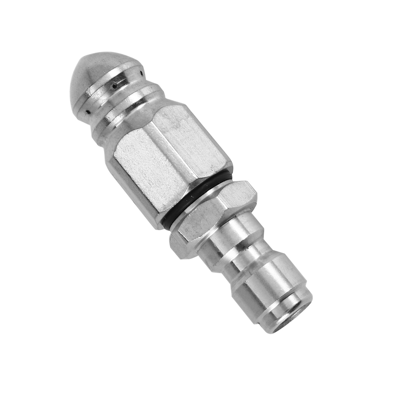 10X(Pressure Washer Sewer Jetter Nozzle with Stainless Steel,  Sewer 6694